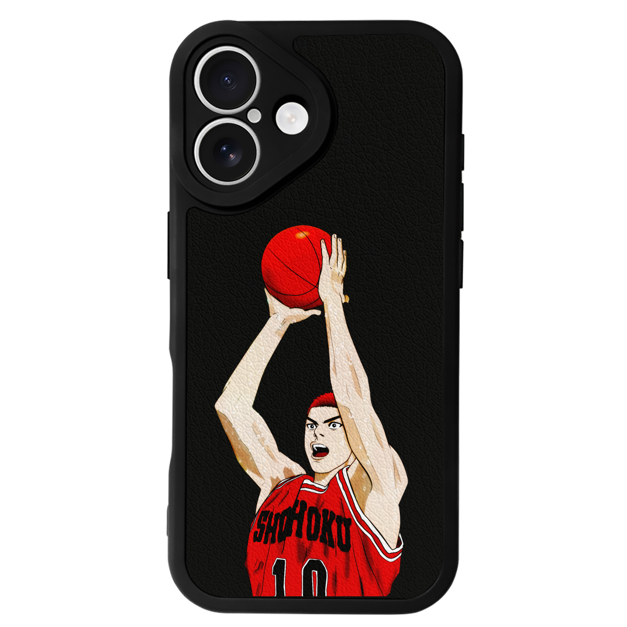 （画像用） SLAM DUNK／スラムダンク 【iPhone 16シリーズ対応】シリコンスマホケース（レザー調） 材質：シリコン